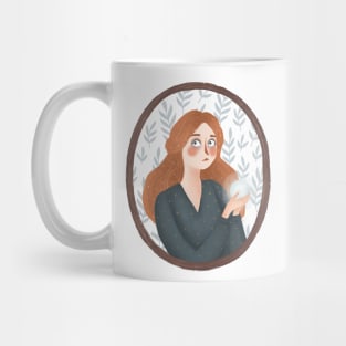 Girl illustration Mug